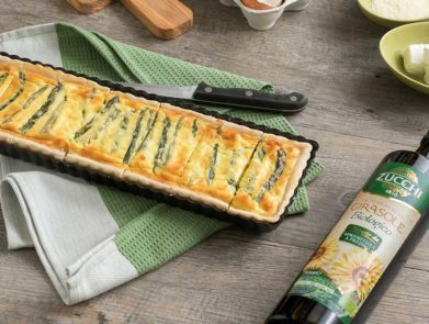 ricetta-quiche-asparagi-brisée-olio-girasole-biologico-zucchi