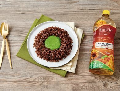 ricetta-riso-rosso-olio-girasole-altoleico-italiano-zucchi