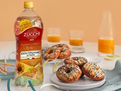 ricetta-ciambelle-carnevale-olio-girasole-altoleico-zucchi