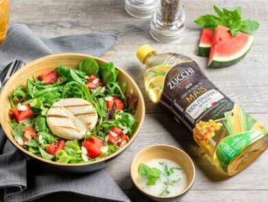 ricetta-insalata-anguria-tomino-olio-zucchi